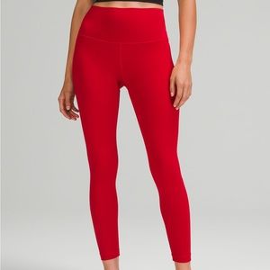 Lululemon Align Pant II 25” - Red - Size 4
